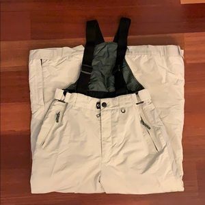 Black Dot Snow Bib, Youth Large